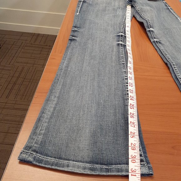 NWT Cowgirl Tuff Black Diamond Jeans W: 27/ L:31 - Picture 6 of 16